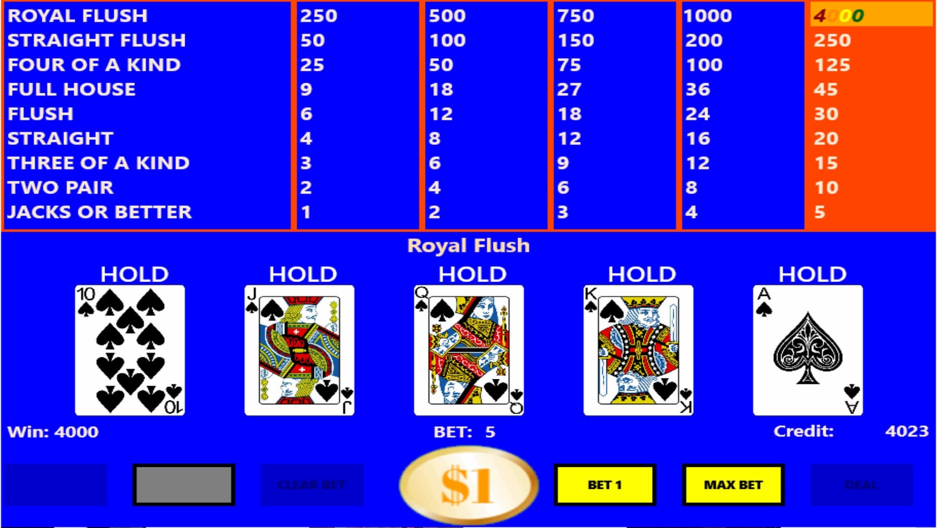 Video-Poker